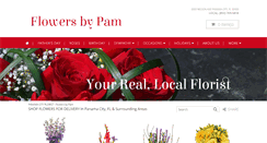 Desktop Screenshot of flowersbypam.com