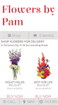 Mobile Screenshot of flowersbypam.com